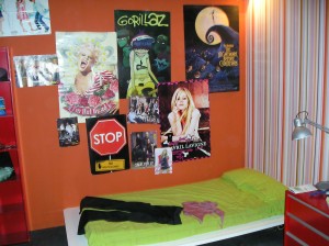 What the Dannon marketing team thinks a teen girl's room looks like