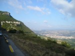 The Millau Viaduct is just visible in the background