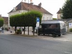 Yes, that's parked in front of a school