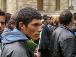 Roma Marchers