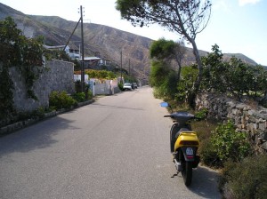 On a steel horse I ride... (ok, so it's a bright yellow scooter)