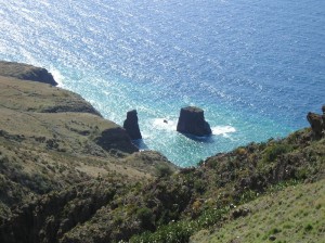 Rocky outcroppings