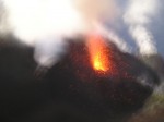 Firey eruption!