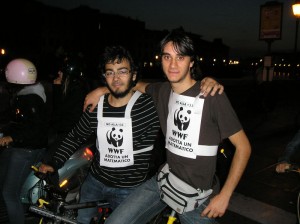 These guys were awesome, their signs say Adopt A Mathematician