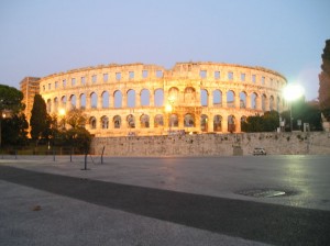 Pula's Roman Amphitheater