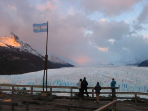 Yes, there is a giant glacier in Argentina.